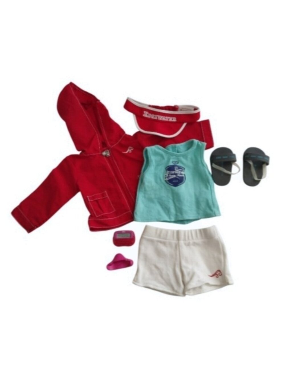 American Girl Doll Girl of the Year Chrissa's Warm Up Set with Box Retired 2009